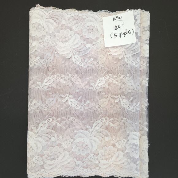 VTG Venice Lace Trims Remnants Applique Ecru Bridal Sewing Mixed Media 26pcs - Picture 8 of 11